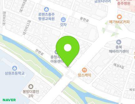 165 Cheonbyeon-ro, Chungju-si, Chungcheongbuk-do, Republic of Korea Map