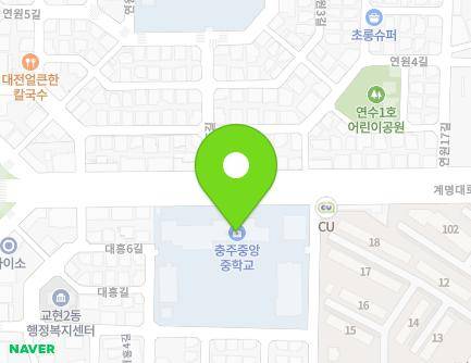 27 Daeheung 1-gil, Chungju-si, Chungcheongbuk-do, Republic of Korea Map