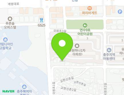 13-1 Gugwoncho 1-gil, Chungju-si, Chungcheongbuk-do, Republic of Korea Map