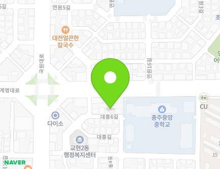 30 Daeheung 6-gil, Chungju-si, Chungcheongbuk-do, Republic of Korea Map