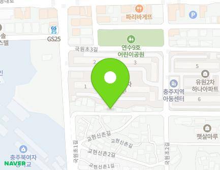 17 Gugwoncho 1-gil, Chungju-si, Chungcheongbuk-do, Republic of Korea Map