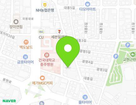 4-1 Gwangmyeong 1-gil, Chungju-si, Chungcheongbuk-do, Republic of Korea Map
