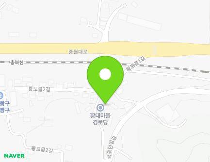 15-1 Hwangtogol 1-gil, Daesowon-myeon, Chungju-si, Chungcheongbuk-do, Republic of Korea Map