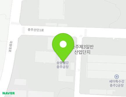 20 Chungjusandan 1-ro, Chungju-si, Chungcheongbuk-do, Republic of Korea Map