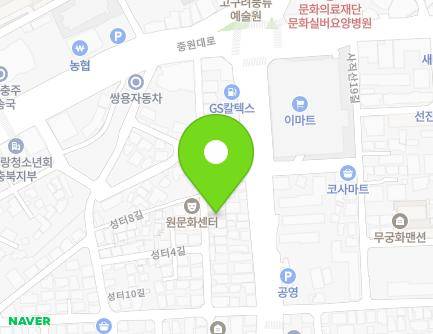 22-1 Seongteo 12-gil, Chungju-si, Chungcheongbuk-do, Republic of Korea Map