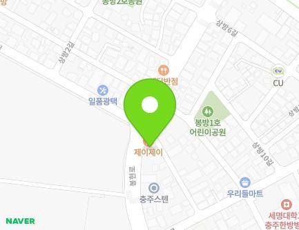 46 Sangbang 3-gil, Chungju-si, Chungcheongbuk-do, Republic of Korea Map