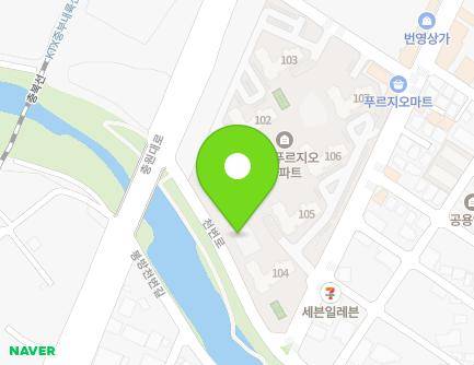 5 Bonggye 1-gil, Chungju-si, Chungcheongbuk-do, Republic of Korea Map