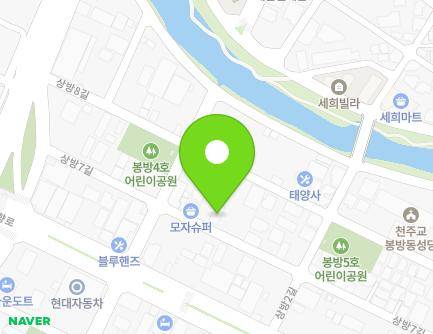 17 Sangbang 7-gil, Chungju-si, Chungcheongbuk-do, Republic of Korea Map