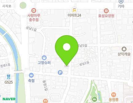 3 Seongnam 2-gil, Chungju-si, Chungcheongbuk-do, Republic of Korea Map