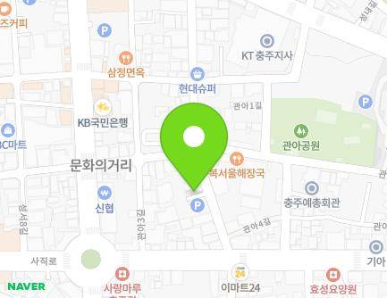 7 Gwana 4-gil, Chungju-si, Chungcheongbuk-do, Republic of Korea Map