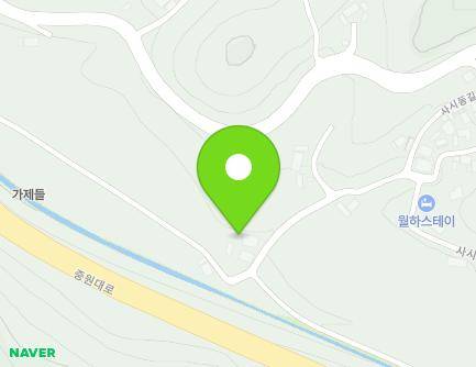 55 Sasidong-gil, Suanbo-myeon, Chungju-si, Chungcheongbuk-do, Republic of Korea Map
