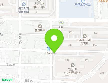 16 Wolchon 5-gil, Chungju-si, Chungcheongbuk-do, Republic of Korea Map