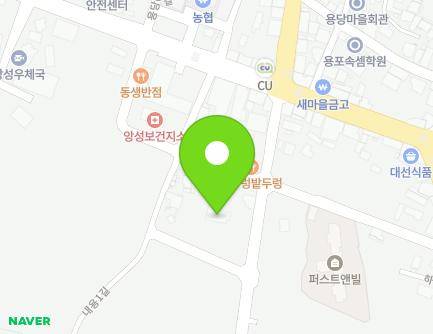 13-1 Naeyong 1-gil, Angseong-myeon, Chungju-si, Chungcheongbuk-do, Republic of Korea Map