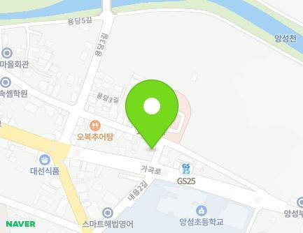 30 Yongdang 1-gil, Angseong-myeon, Chungju-si, Chungcheongbuk-do, Republic of Korea Map