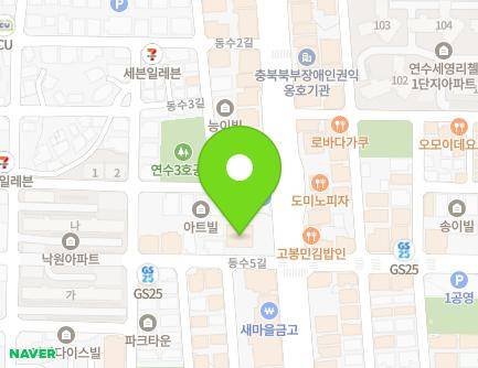 49 Dongsu 5-gil, Chungju-si, Chungcheongbuk-do, Republic of Korea Map