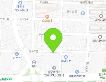 7 Dongsu 10-gil, Chungju-si, Chungcheongbuk-do, Republic of Korea Map