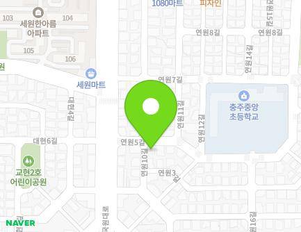 6 Yeonwon 10-gil, Chungju-si, Chungcheongbuk-do, Republic of Korea Map