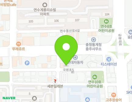 35 Gugwoncho 5-gil, Chungju-si, Chungcheongbuk-do, Republic of Korea Map