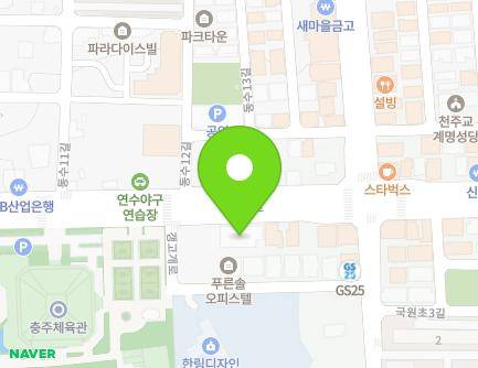 214 Gyemyeong-daero, Chungju-si, Chungcheongbuk-do, Republic of Korea Map