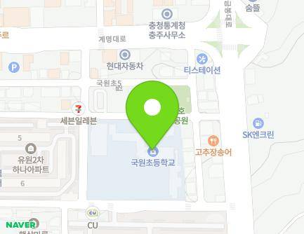 47 Gugwoncho 1-gil, Chungju-si, Chungcheongbuk-do, Republic of Korea Map