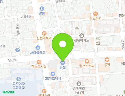 74 Namsan-ro, Chungju-si, Chungcheongbuk-do, Republic of Korea Map