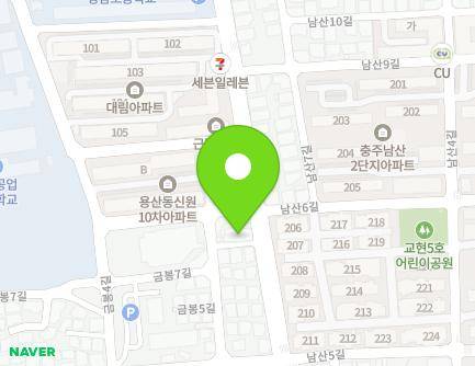 30 Geumbong 5-gil, Chungju-si, Chungcheongbuk-do, Republic of Korea Map