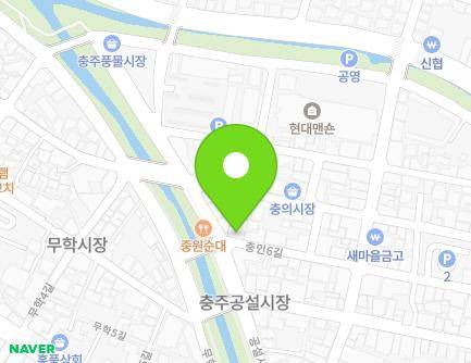 1-1 Chungin 6-gil, Chungju-si, Chungcheongbuk-do, Republic of Korea Map