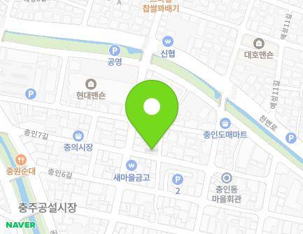 19 Chungin 7-gil, Chungju-si, Chungcheongbuk-do, Republic of Korea Map