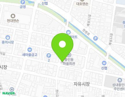 25 Chungin 6-gil, Chungju-si, Chungcheongbuk-do, Republic of Korea Map