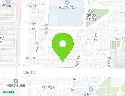 14 Chilgeum 3-gil, Chungju-si, Chungcheongbuk-do, Republic of Korea Map
