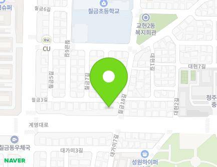 16-1 Chilgeum 3-gil, Chungju-si, Chungcheongbuk-do, Republic of Korea Map