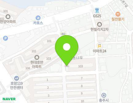 22 Sinchon 2-gil, Chungju-si, Chungcheongbuk-do, Republic of Korea Map