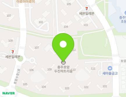 78 Hoamsucheong 2-ro, Chungju-si, Chungcheongbuk-do, Republic of Korea Map