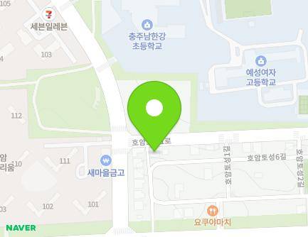 10 Hoamtoseong 5-gil, Chungju-si, Chungcheongbuk-do, Republic of Korea Map