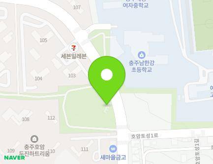 74 Hoamsucheong 2-ro, Chungju-si, Chungcheongbuk-do, Republic of Korea Map