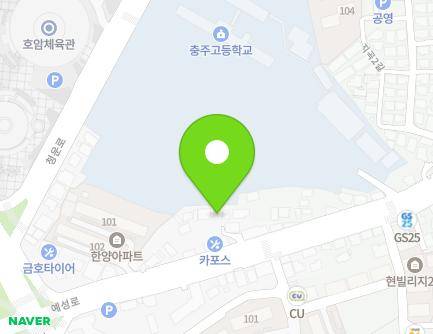 19-2 Yeseong-ro, Chungju-si, Chungcheongbuk-do, Republic of Korea Map