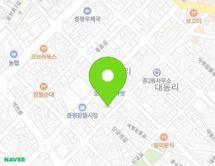 31 Araetjangtteul-gil, Jeungpyeong-eup, Jeungpyeong-gun, Chungcheongbuk-do, Republic of Korea Map