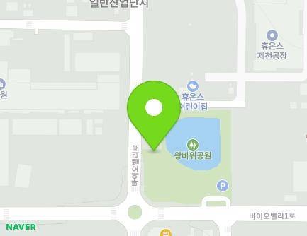 57 Baiobaelli 1-ro, Jecheon-si, Chungcheongbuk-do, Republic of Korea Map