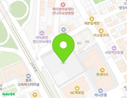 1225 2sunhwan-ro, Heungdeok-gu, Cheongju-si, Chungcheongbuk-do, Republic of Korea Map
