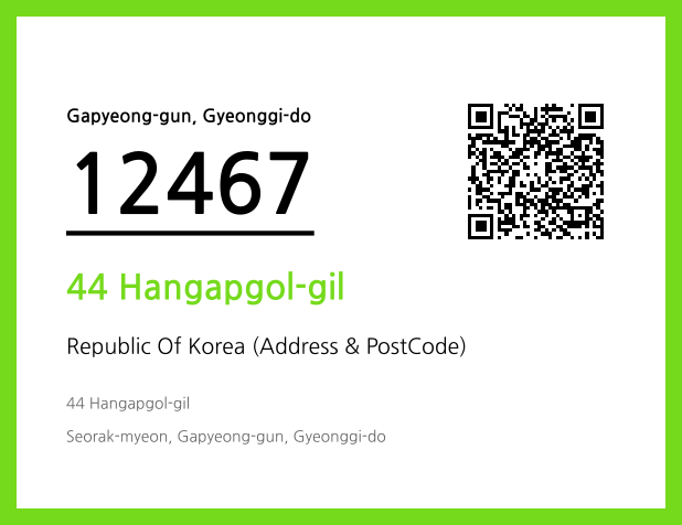 CC BY 4.0 Address and Postal Code QR Code Image (CC BY 4.0)