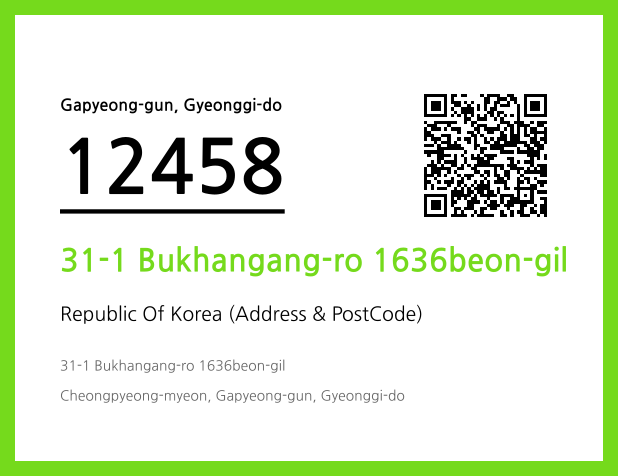 CC BY 4.0 Address and Postal Code QR Code Image (CC BY 4.0)