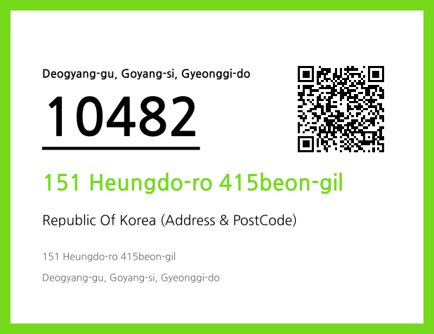 CC BY 4.0 Address and Postal Code QR Code Image (CC BY 4.0)