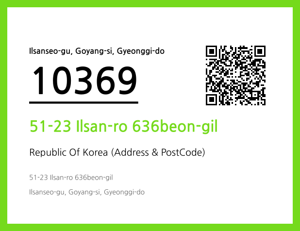 CC BY 4.0 Address and Postal Code QR Code Image (CC BY 4.0)