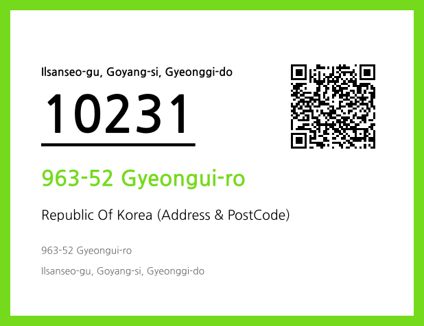 CC BY 4.0 Address and Postal Code QR Code Image (CC BY 4.0)