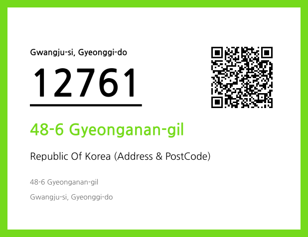 CC BY 4.0 Address and Postal Code QR Code Image (CC BY 4.0)