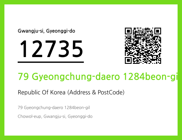CC BY 4.0 Address and Postal Code QR Code Image (CC BY 4.0)