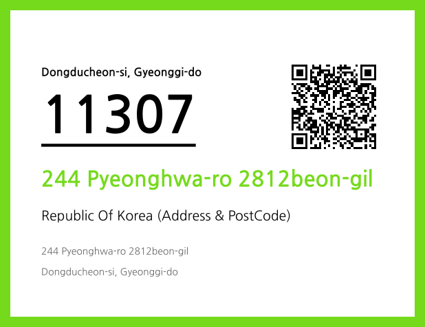 CC BY 4.0 Address and Postal Code QR Code Image (CC BY 4.0)