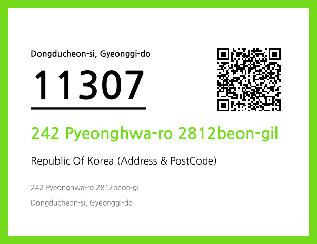CC BY 4.0 Address and Postal Code QR Code Image (CC BY 4.0)