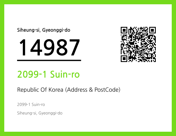 CC BY 4.0 Address and Postal Code QR Code Image (CC BY 4.0)
