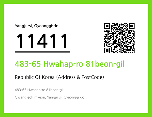 CC BY 4.0 Address and Postal Code QR Code Image (CC BY 4.0)